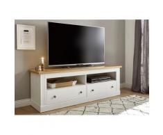Home affaire Lowboard »Westminster«, Fernsehtisch in romantischem Landhausstil