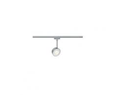 Paulmann Schienensystem-Leuchten »URail LED Spot Pellet Chrom matt/Weiß dimmbar 4W dimmbar 4W«, (1-tlg)