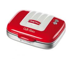 Ariete Waffeleisen 1973R rot Party Time, 700 W