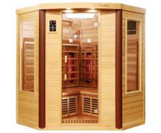 Dewello Infrarotkabine »Toronto«, BxTxH: 152 x 152 x 190 cm, 50 mm, für bis zu 4 Personen
