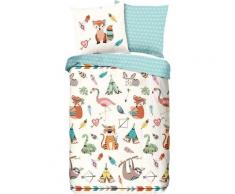 Kinderbettwäsche »Boho«, good morning, mit Tieren