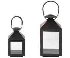 Home affaire Laterne (Set, 2 Stück), Höhe 24 und 35 cm