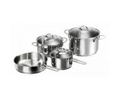 Karcher Topf-Set »Jana«, Edelstahl 18/8, (Set, 4-tlg), aus Edelstahl, Induktion