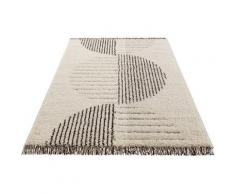 Hochflor-Teppich »Akan«, MINT RUGS, rechteckig, Höhe 35 mm, Sisal-Optik, Hoch-Tief Struktur, Wohnzimmer, Schafzimmer, Arbeitszimmer, Robust, Pflegeleicht