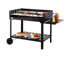 Tepro Holzkohlegrill »Grillwagen Atlanta«, BxTxH: 138x69x92 cm