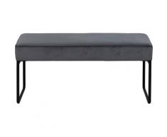 andas Sitzbank »Ximena« (1-St), mit edlem Samtvelours und schwarzen Metallbeinen, Breite 95 cm
