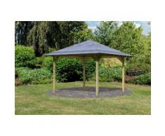 Karibu Holzpavillon »Cordoba«, BxT: 357x357 cm