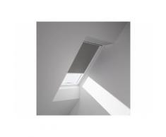 Verdunklungsrollo »DKL M04 0705SWL«, VELUX, verdunkelnd, in Führungsschienen, grau
