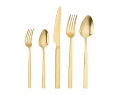 Home affaire Besteck-Set »Colmar«, Edelstahl 18/10, PVD gold glänzend, 30 Teile