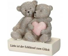 Ambiente Haus Dekofigur »Bär - Liebe ist der Schlüssel zum Glück« (1 Stück)