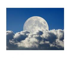 Fototapete »Big Moon and Clouds«, glatt