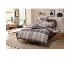 Bettwäsche »Tabea mit GRATIS-Zugabe: 2x Kissenhülle, in Renforcé und Biber (Flanell) Qualität, aus 100% Baumwolle, Größe 135x200 cm und 155x220 cm, sportliche Bettwäsche, Karo Design, Kinder-,Jugend-und Erwachsenenbettwäsche, Winterbettwäsche,...