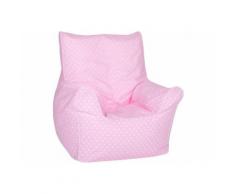 Knorrtoys® Sitzsack »Junior, Pink White Dots«, für Kinder, Made in Europe