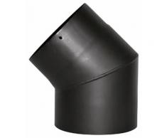JUSTUS Ofenrohr, (1-tlg), Bogen, 150 mm, 45 °, für Kaminöfen