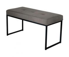 Home affaire Sitzbank »Celine«, Breite 90 oder 150 cm, mit schwarzen Metallbeinen