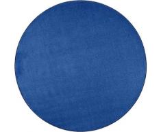 Teppich »Shashi«, HANSE Home, rund, Höhe 8,5 mm, Robuster Kurzflor, Unifarben, farblich passende Kettelung, Wohnzimmer, Schlafzimmer, Arbeitszimmer, Robust, Pflegeleicht