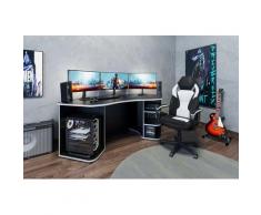 Homexperts Büromöbel-Set »Tron«, (Spar-Set, 2-St), Gaming-Set bestehend aus Gamingtisch Tron und Gamingchair Manta
