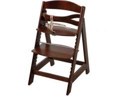 roba® Hochstuhl »Treppenhochstuhl Sit up III, braun«, aus Holz