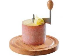 KESPER for kitchen & home Käsehobel, Buchenholz, für Tete de Moine Käse