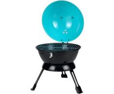 Tepro Holzkohlegrill »Kugelgrill Salida«, türkis, ØxH: 42x54,5 cm