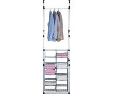 Ruco Teleskopregal, Aluminium/Kunststoff, höhenverstellbar von 250 - 300 cm