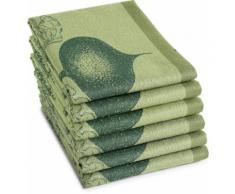 DDDDD Geschirrtuch »Greens«, (Set, 6-tlg)