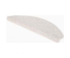 Stufenmatte »Leo«, Andiamo, halbrund, Höhe 6 mm, grobe melierte Schlinge, 15 Stück in einem Set