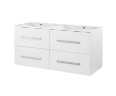 FACKELMANN Doppelwaschtisch »Lugano«, Breite 120 cm, (2-tlg)