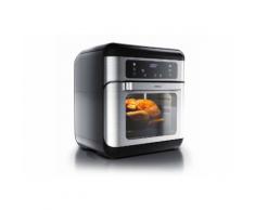 Arendo Heissluftfritteuse 10 L Airfryer mit Drehgrill »FORNO Mini Backofen Fritteuse«