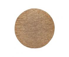 Teppich »Venedig«, Home affaire, rund, Höhe 5 mm, In- und Outdoor Teppich, Flachgewebe, Sisal-Optik, meliert, Wetterfest & UV-beständig, für Balkon, Terrasse und Wintergarten, besonders flach, auch für Küche oder Esszimmer & Wohnzimmer geeignet