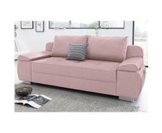 COLLECTION AB Schlafsofa, mit Boxspring-Aufbau, Bettfunktion und Bettkasten, inklusive Federkern, frei im Raum stellbar, mit Topper und praktischer Seitentasche für Utensilien