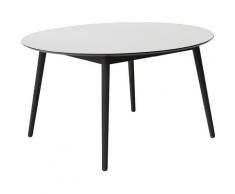Hammel Furniture Esstisch »Meza by Hammel«, Ø135(231) cm, runde Tischplatte aus MDF/Laminat, Massivholzgestell, inklusive 2 Einlegeplatten, in mehreren Farben erhältlich, dänische Handwerkskunst