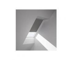 Verdunklungsrollo »DKL M04 0705SWL«, VELUX, verdunkelnd, in Führungsschienen, grau
