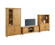 Home affaire Wohnwand »Norma«, (Set, 3-St), aus massiver Kiefer