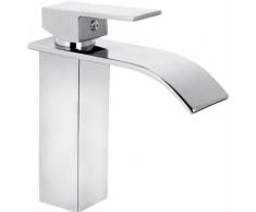 CORNAT Waschtischarmatur »WT EHM Wasserfall chrom« Schwall-Auslauf