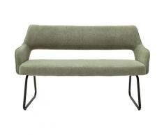 MCA furniture Polsterbank »Bangor«, Sitzbank frei im Raum stellbar,Stoffbezug in Chenille Optik, Breite 175 cm