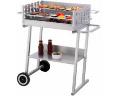 Tepro Holzkohlegrill »Grillwagen Pasadena«, BxTxH: 84x52x90 cm