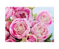 Fototapete »Pink Peony Flowers«, glatt