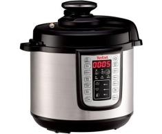 Tefal Multikocher CY505E Fast & Delicious, 1200 W, 6 l Schüssel, elektrischer Schnellkochtopf, 25 automatische Programme, großes Fassungsvermögen von 6 L., sichere Drucktechnologie, einstellbare Temperatur und Zeit, Warmhaltefunktion, verzögerte...