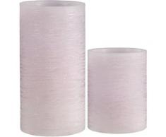 Pauleen LED-Kerze »Cosy Lilac« (Set, 2-tlg), Wachskerze Timer Flieder