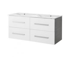 FACKELMANN Doppelwaschtisch »Lugano«, Breite 120 cm, (2-tlg)