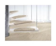 Stufenmatte »Mara S2«, Dekowe, halbrund, Höhe 5 mm, 100% Sisal, große Farbauswahl, auch als Set mit 15 Stück erhältlich