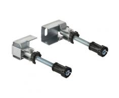 GEBERIT Wand-WC-Befestigung »Duofix«, (Set, 2-St), Bausatz Ecklösung