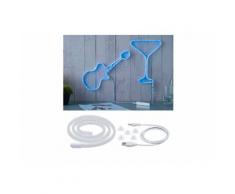 Paulmann LED-Streifen »Neon Colorflex USB Strip Blue 1m 4,5W 5V weiß Kunststoff«, 1-flammig