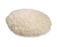 Wollteppich »Flokati XXL«, THEKO, rund, Höhe 100 mm, reine Wolle, handgearbeitet, Wohnzimmer