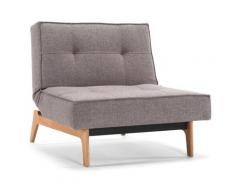 INNOVATION LIVING ™ Sessel »Splitback«, mit Eik Beine, in skandinavischen Design