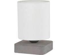 SPOT Light Tischleuchte »GENTLE«, Leuchtenschirm aus wertigen Stoff, Echtes Beton - handgefertigt, Naturprodukt - Nachhaltig, Made in Europe