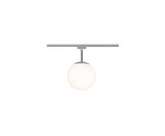 Paulmann LED Deckenleuchte »URail LED Spot Ceiling Globe Small Chrom matt ohne Leuchtmittel, max. 10W E15«, Schienensystem