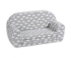 Knorrtoys® Sofa »Grey White Clouds«, für Kinder, Made in Europe
