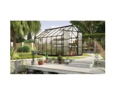 Vitavia Gewächshaus »Uranus 9900«, BxTxH: 254 x 379 x 246 cm, 4 mm Wandstärke, Set, mit 2-tlg. Zubehör